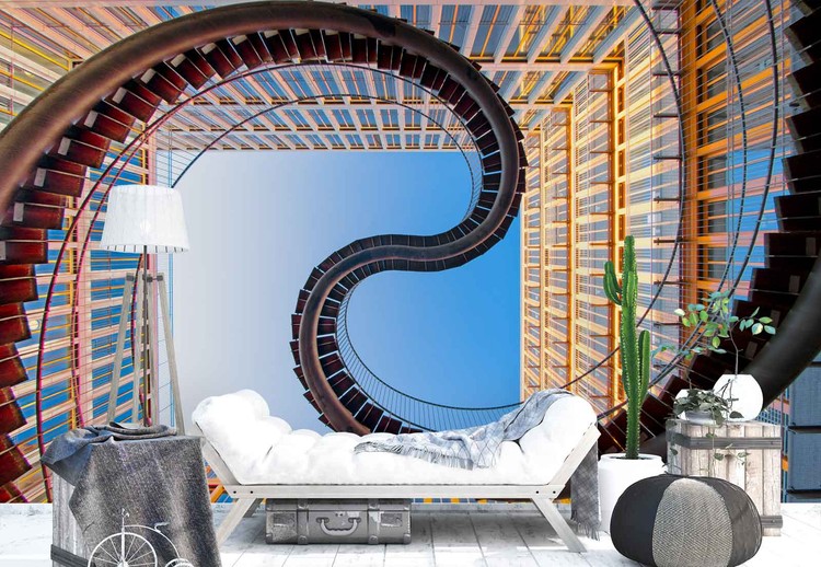 Fototapet Roller Coaster