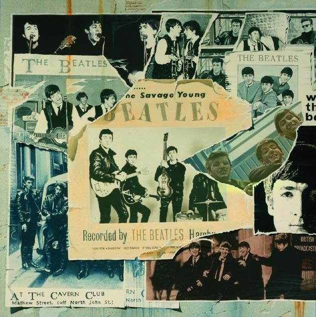 Metallschild ANTHOLOGY ALBUM COVER