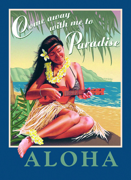 Fém tábla ALOHA