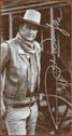 Metallschild JOHN WAYNE SIGNATURE