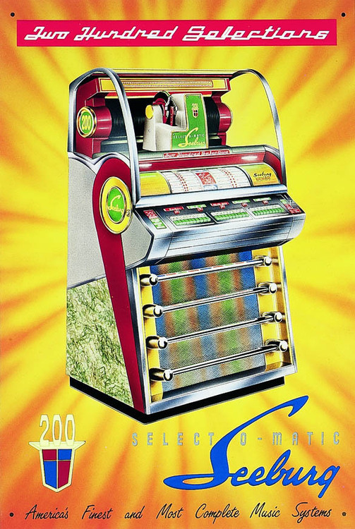 Metallschild SEEBURG