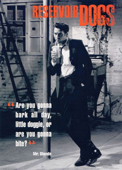 Poster RESERVOIR DOGS - Mr. Blonde