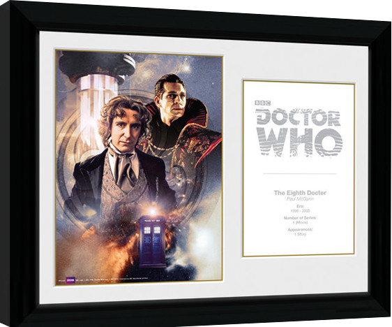 Poster incorniciato Doctor Who - 8th Doctor Paul McGann