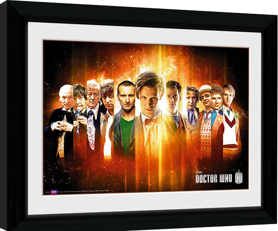 Ingelijste poster Doctor Who - Regenerate
