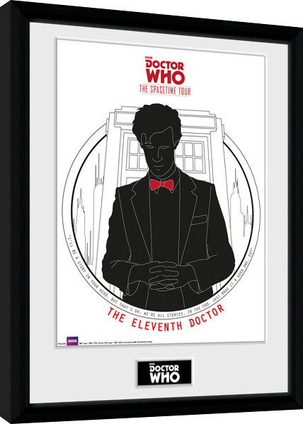 Poster incorniciato Doctor Who - Spacetime Tour 11th Doctor