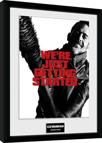 Ingelijste poster The Walking Dead - Season 7