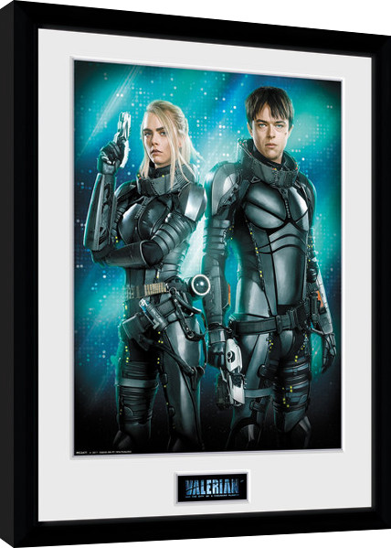 Zarámovaný plagát Valerian a mesto tisícich planét - Duo