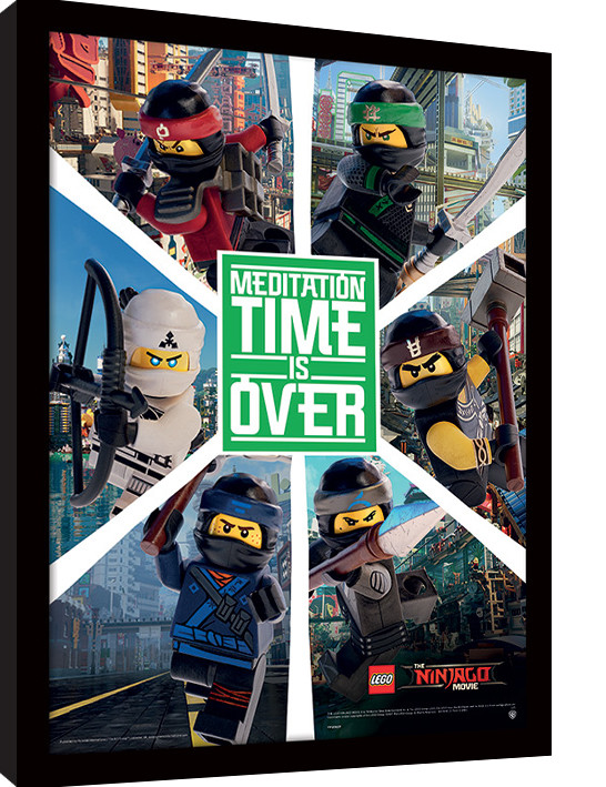 Poster incorniciato LEGO® Ninjago Movie - Bamboo