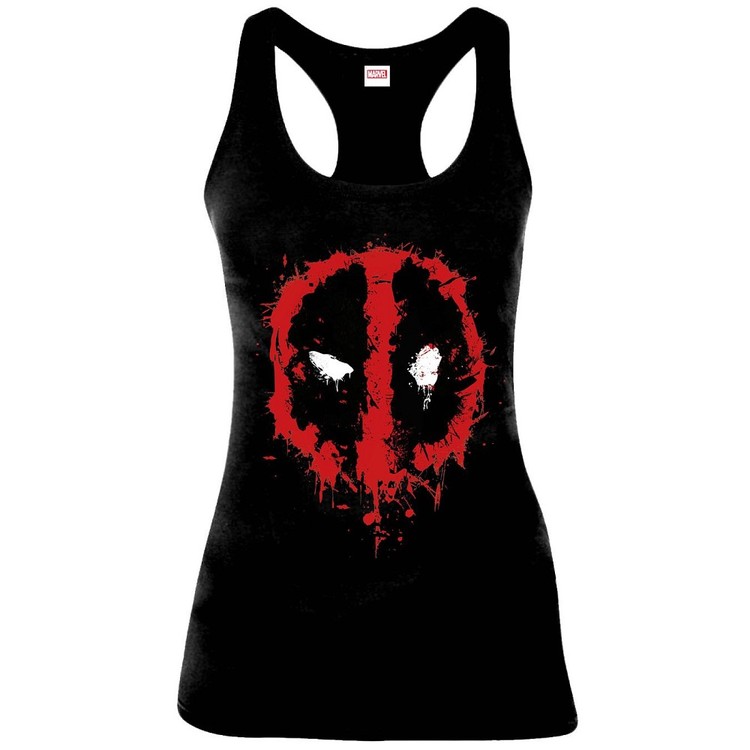 T-Shirt Deadpool - Splatter Logo