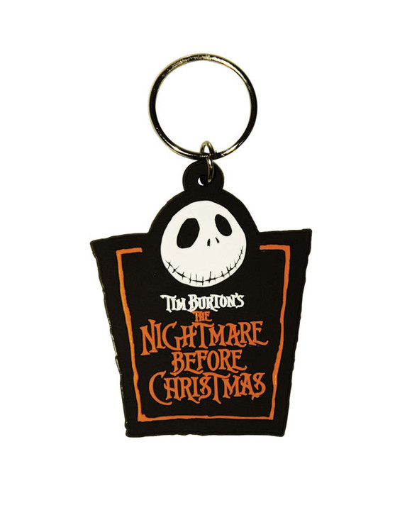 Breloczek THE NIGHTMARE BEFORE CHRISTMAS - Jack Logo