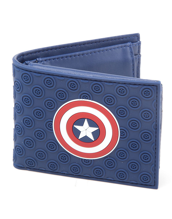 Peněženka Captain America Civil War hield Logo Rubber Bifold