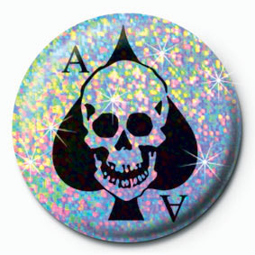 Button ACE OF SPADES
