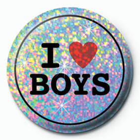 Placka I LOVE BOYS