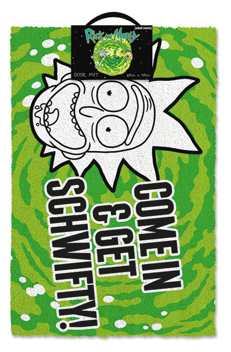 Deurmat Rick and Morty (Get Schwifty)