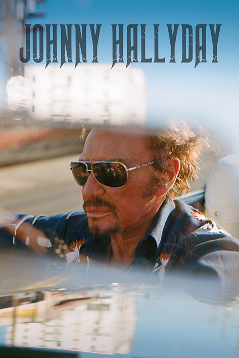 Poster De Johnny Hallyday - Format 39 X 60 Cm - Neuf - Produit Français