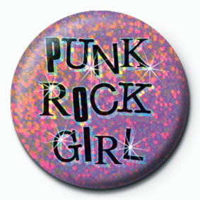 Button PUNK ROCK GIRL