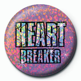 Button HEART BREAKER