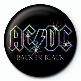 Button AC/DC - Back in black