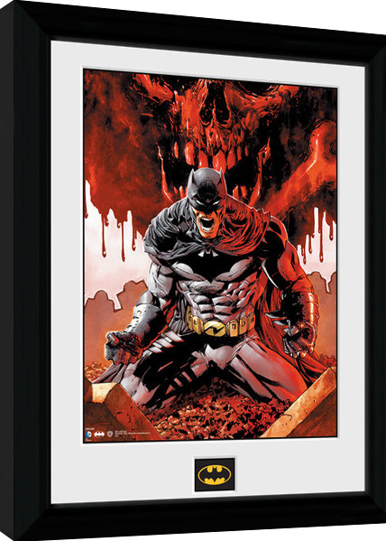 Poster incorniciato Batman Comic - Seeing Red