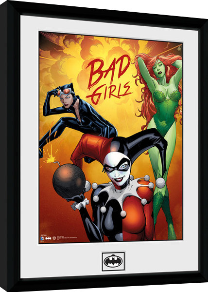 Gerahmte Poster DC Comics - Badgirls Group