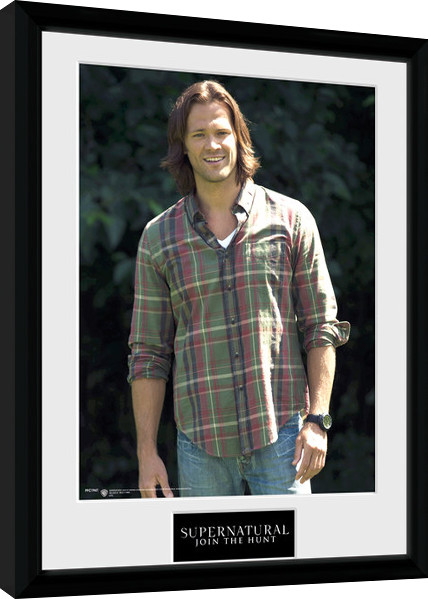 Poster enmarcado Supernatural - Sam