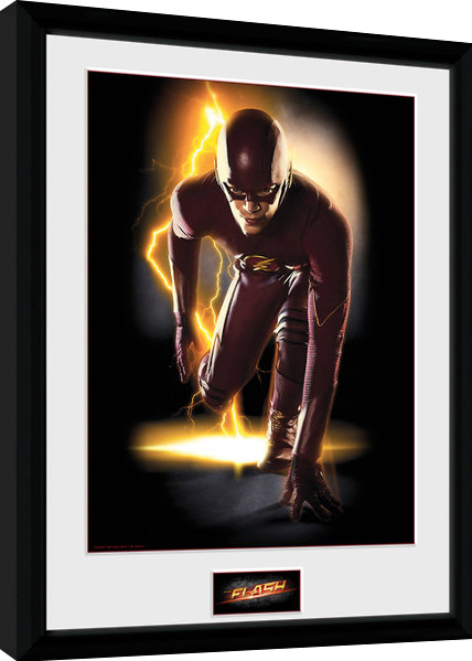 Gerahmte Poster The Flash - Speed