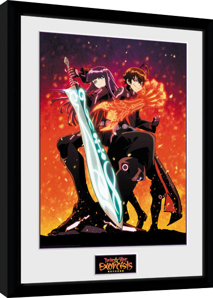 Ingelijste poster Twin Star Exorcists - Exorcists