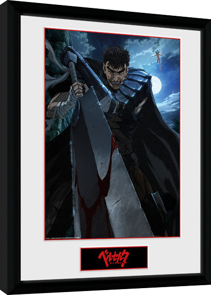 Poster enmarcado Beserk - Guts