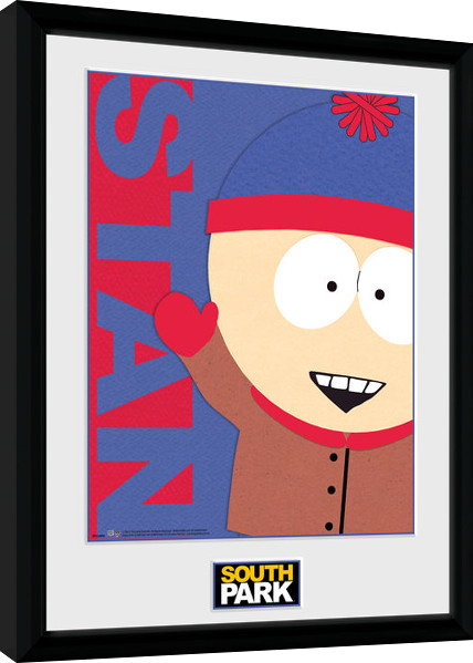 Gerahmte Poster South Park - Stan