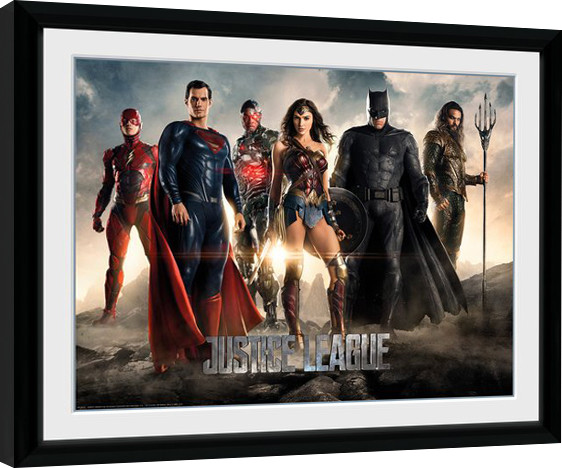 Poster incorniciato Justice League - Characters