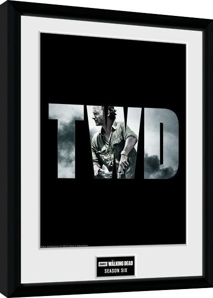Ingelijste poster The Walking Dead - Season 6