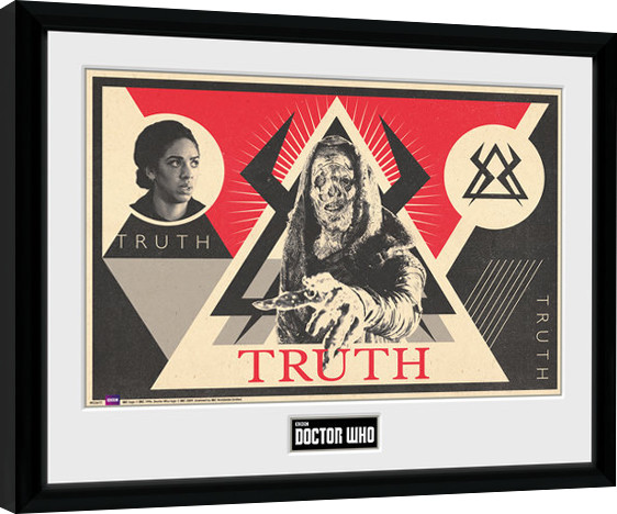 Poster incorniciato Doctor Who - Monk