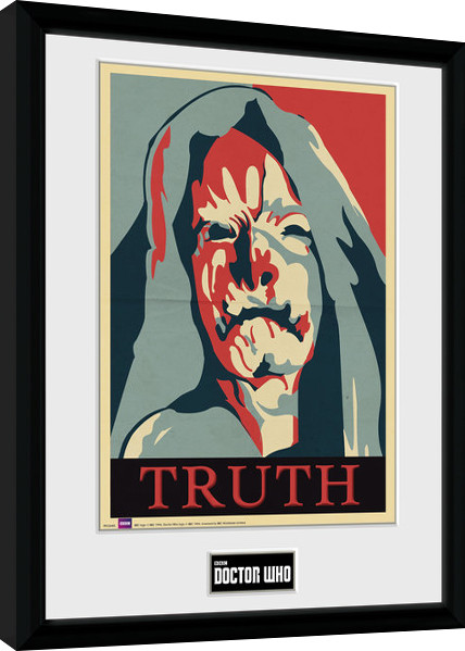 Gerahmte Poster Doctor Who - Truth