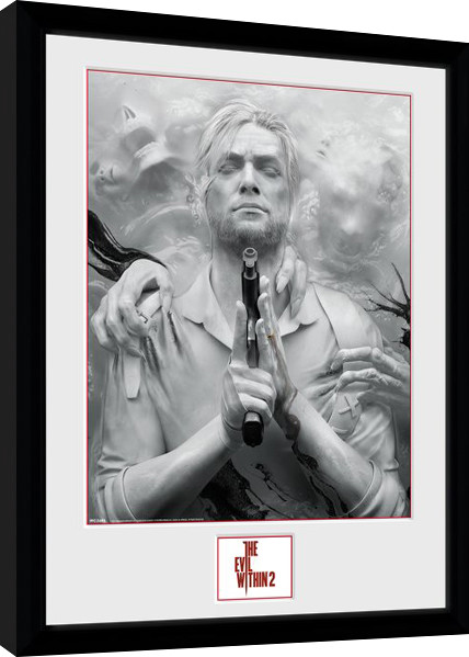 Innrammet plakat The Evil Within 2 - Key Art