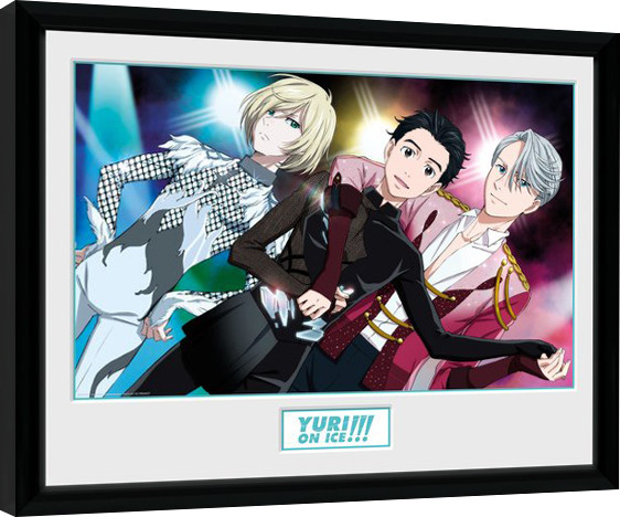 Gerahmte Poster Yuri On Ice - Trio