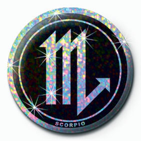 Badge ZODIAC - Scorpio