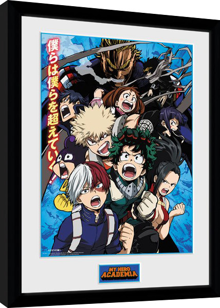 Poster incorniciato My Hero Academia - Season 2