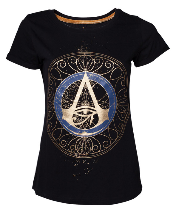 Maglietta Assassin's Creed Origins - Gold Spaller Logo