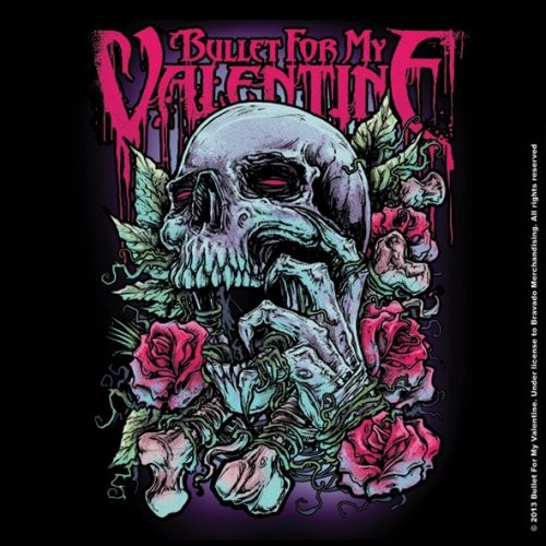 Podtácek Bullet For My Valentine - Spenc Skull Red Eyes | Tipy na