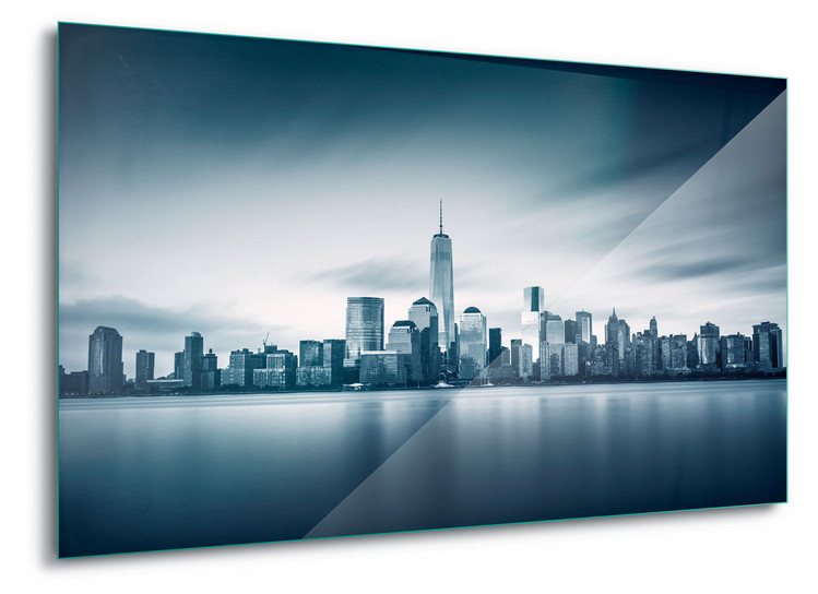 Skleněný Obraz Blue Manhattan