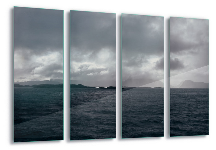 Skleněný Obraz Stormy Seas