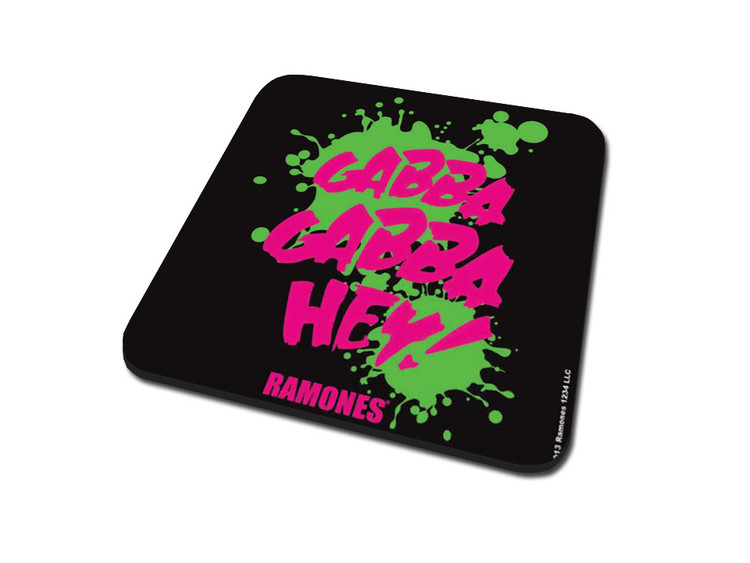 Sottobicchiere Ramones – Gabba Gabba Hey