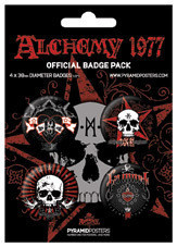 Badge set ALCHEMY - La mort