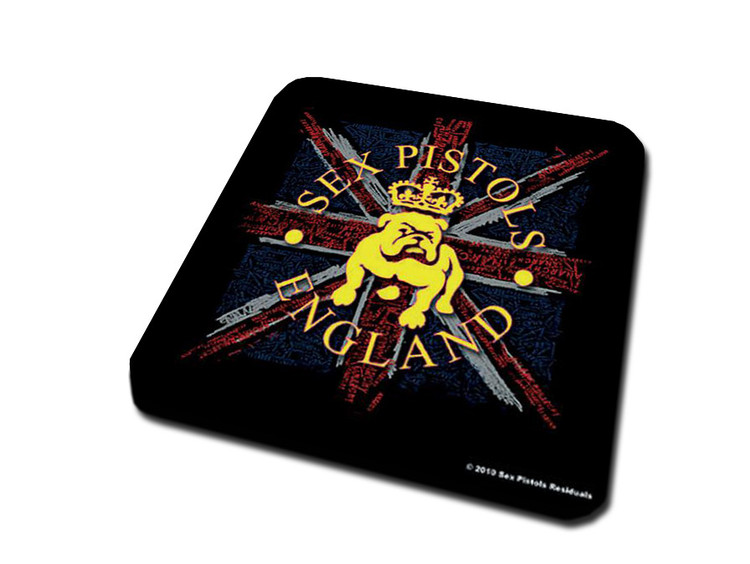 Sottobicchiere s** Pistols – Bulldog & Flag