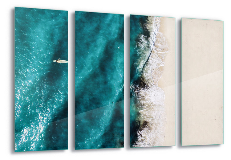 Skleněný Obraz Surf Colours