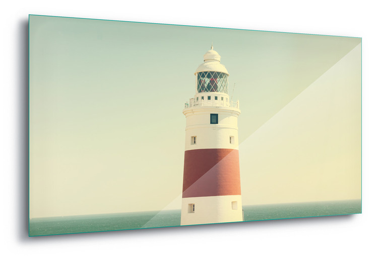 Skleněný Obraz Lighthouse By The Sea