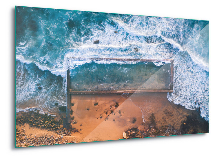 Skleněný Obraz Beach Pool