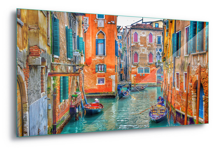 Skleněný Obraz Venice Colours