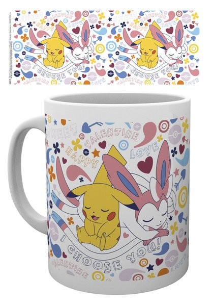 Tazza Pokemon - Valentine Choose You