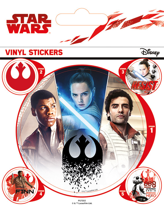 Stickers Star Wars: The Last Jedi - Rebels
